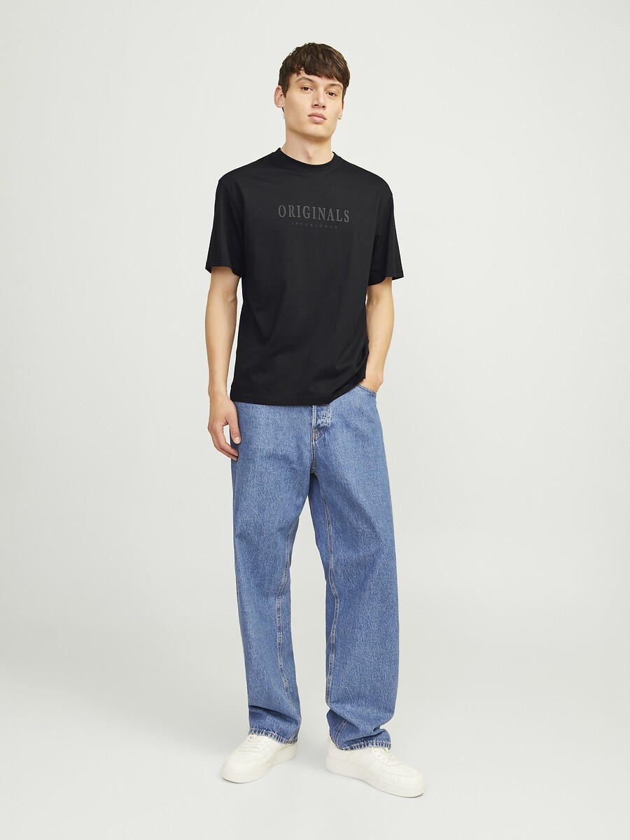 JACK & JONES<br>Camiseta com hals redondos e logotipo