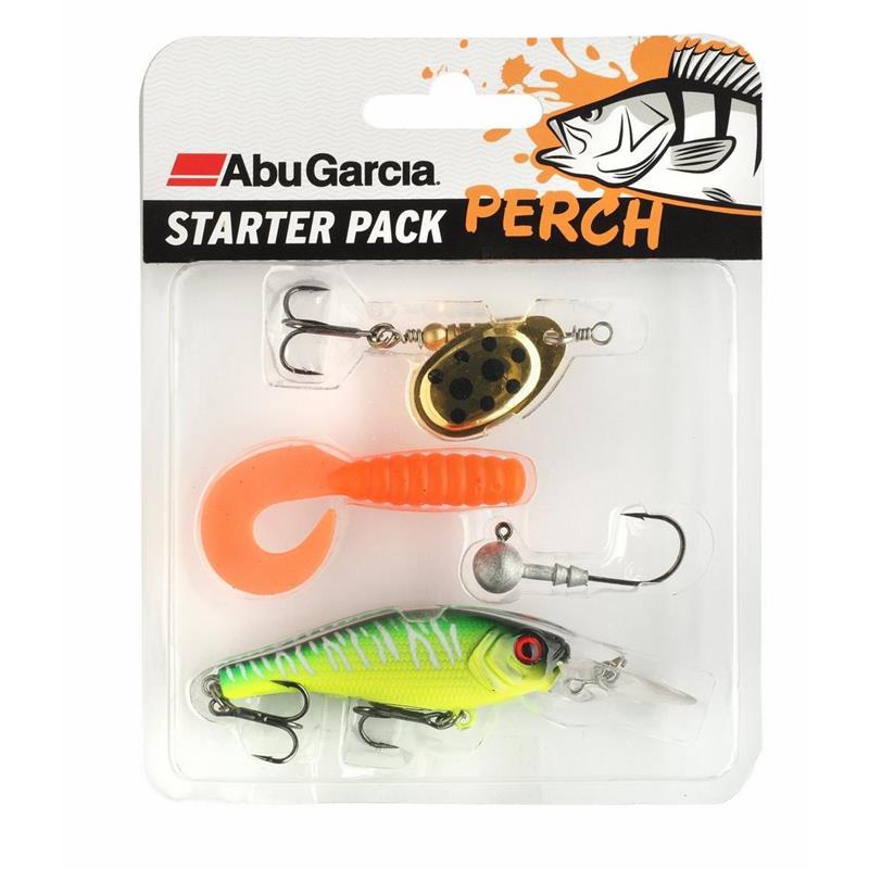 Kit Leurres Souples Armés Abu Garcia Starterpack Perch