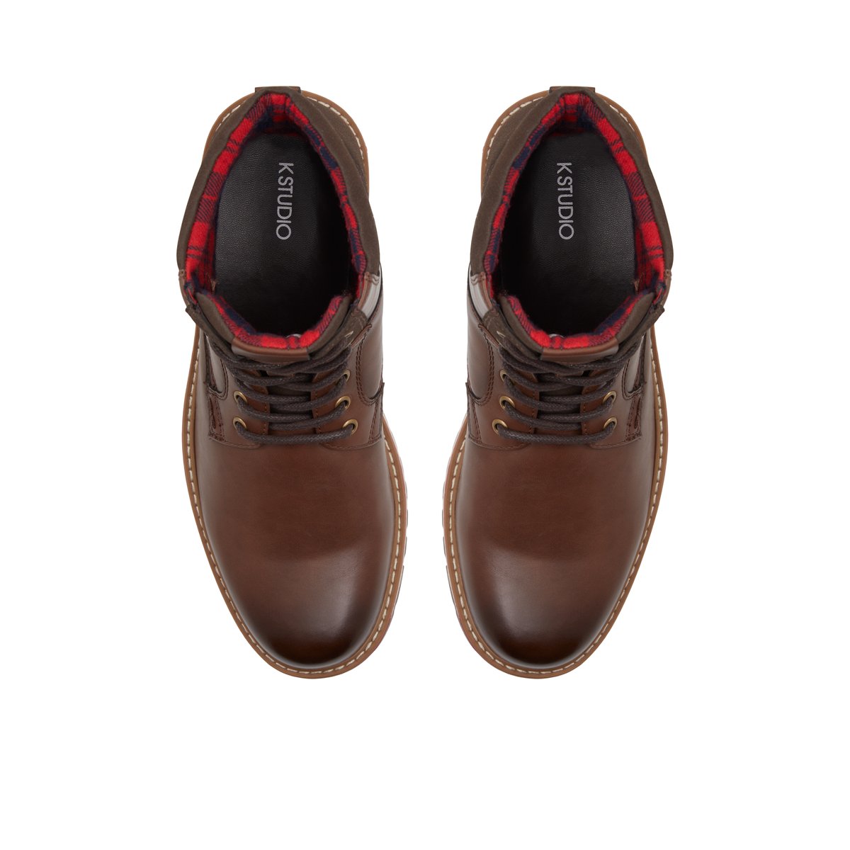 K STUDIO-Allambi-Bottes - Talon plat - Marron