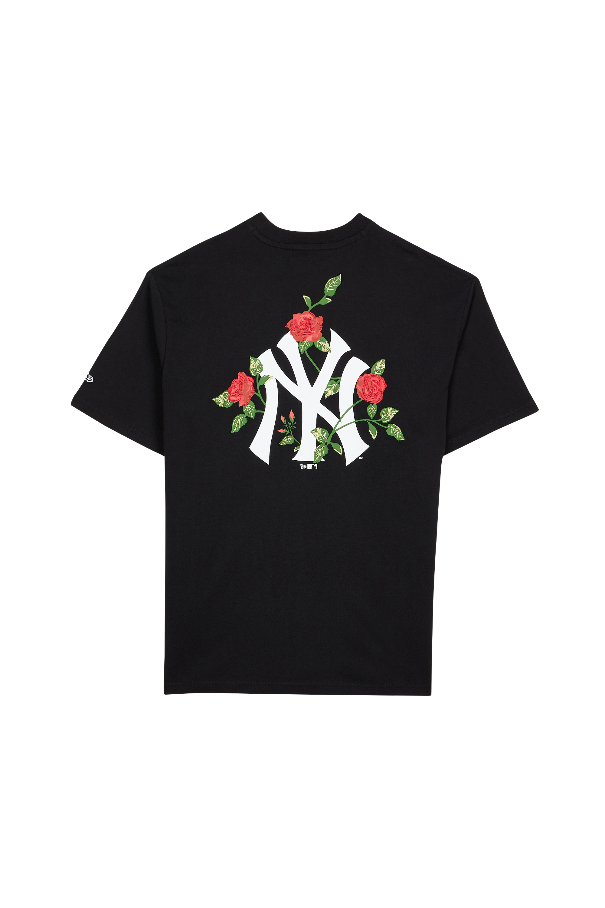 NEW ERA T-SHIRT FLORAL GRAPHIC Noir