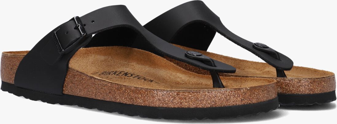 BIRKENSTOCK zwarte birkenstock teenslippers gizeh heren