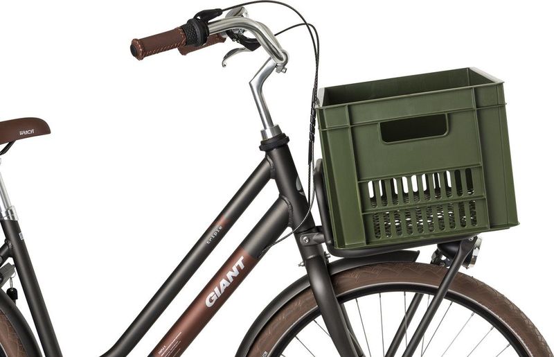 Fastrider Fietskrat Groot Legergroen 34L