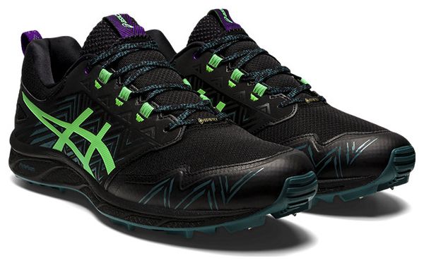 Chaussures Trail Running Asics Gel FujiSetsu 3 GTX Noir Vert