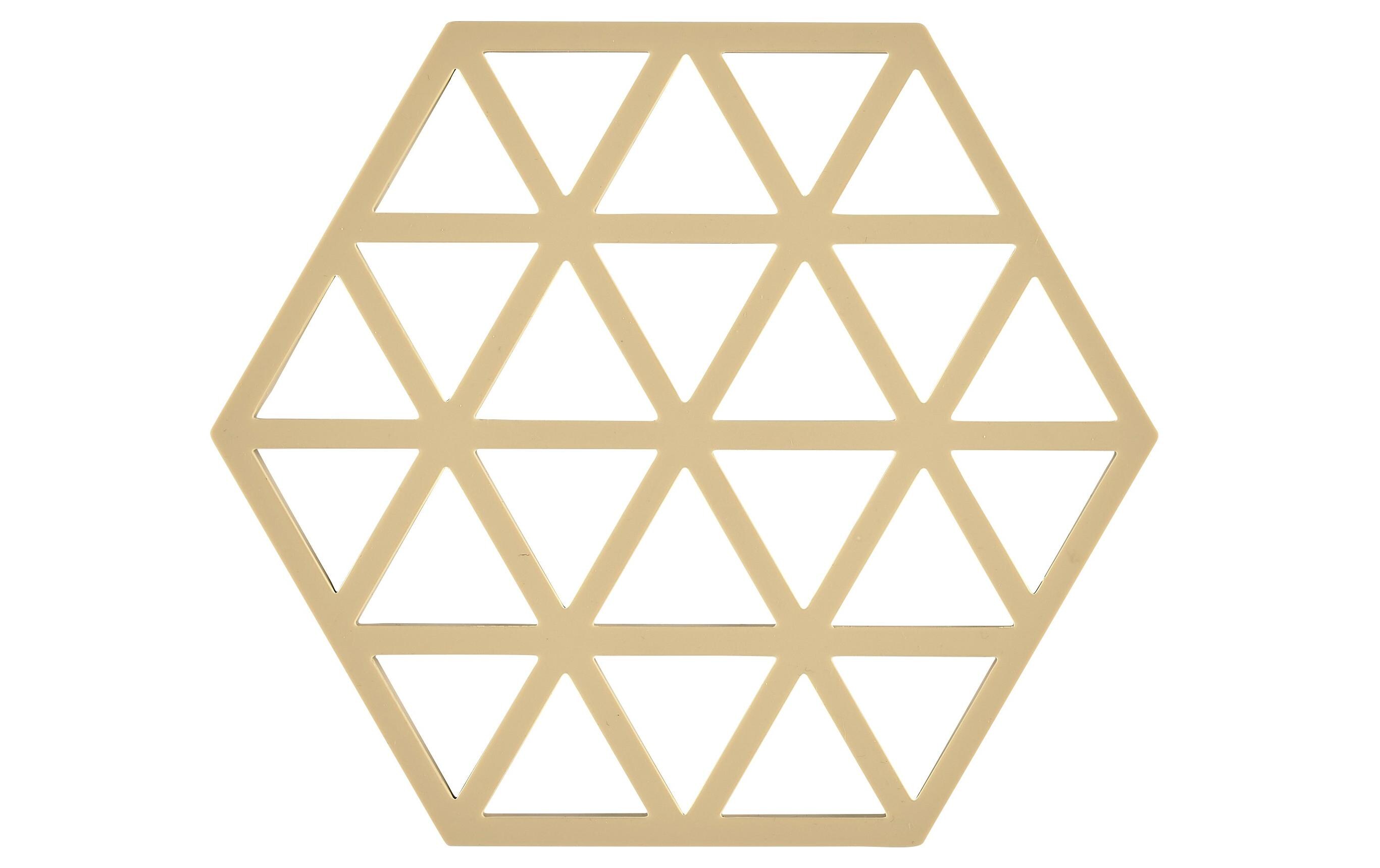 Topfuntersetzer Triangle SandTopfuntersetzer mit Dreiecksmuster