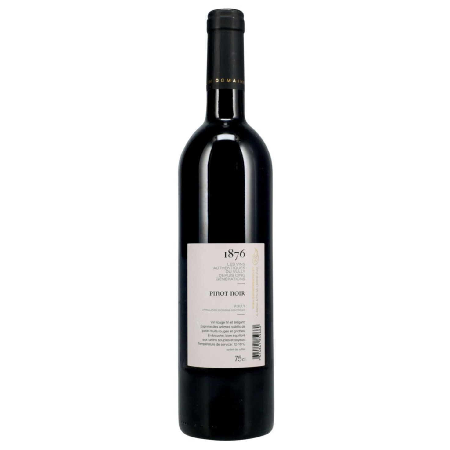 Vully AOC Pinot Noir Domian Vieux Moulin -75cl