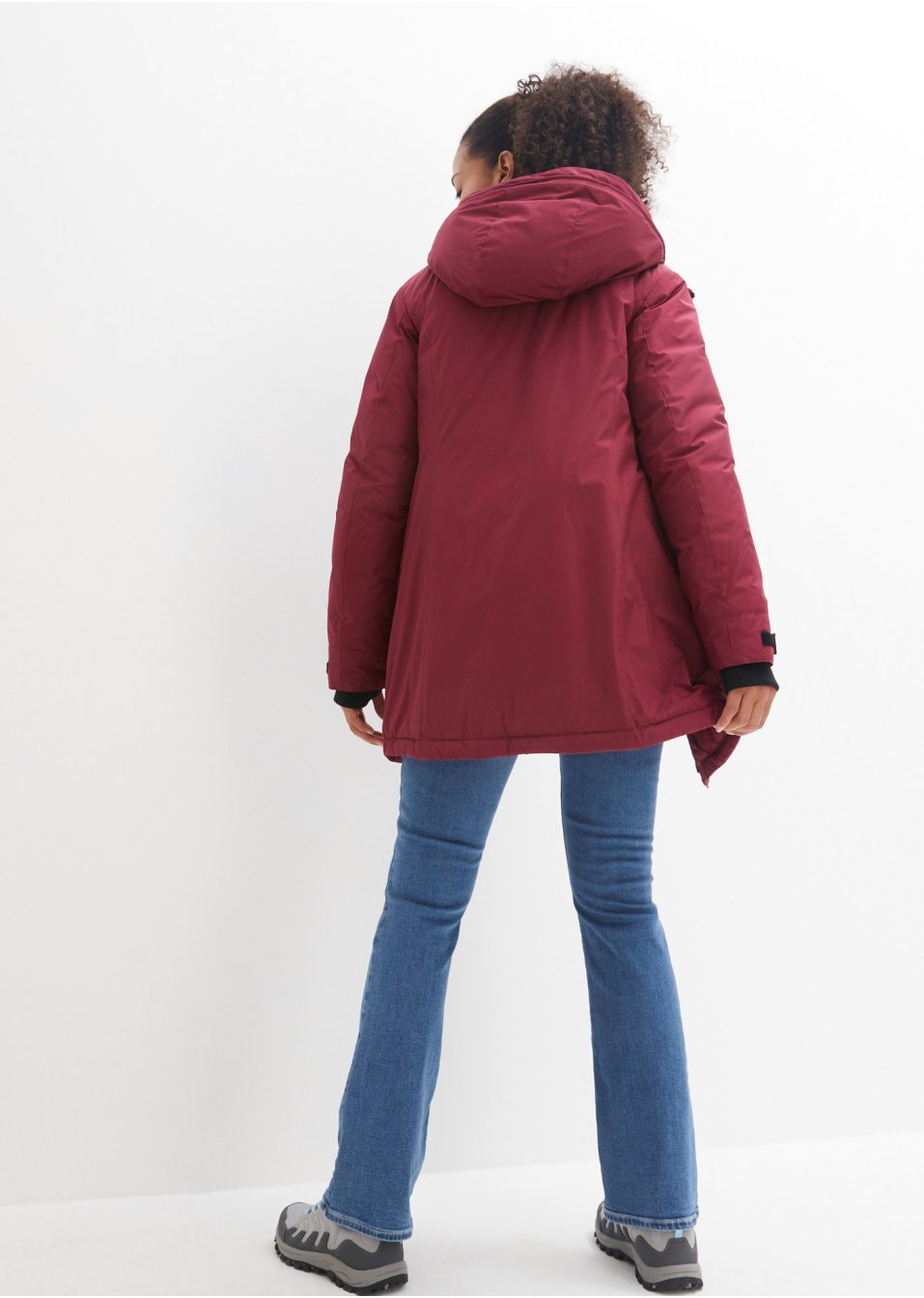 Parka thermo-hybride avec duvet recyclé, intérieur matelassé