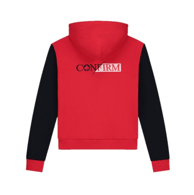 Confirm Hoodie Vest Blood Moon Heren Rood