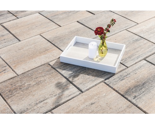 Betonnen terrasplaat iStone Pure schelpkalksteen 40 x 40 x 4 cm