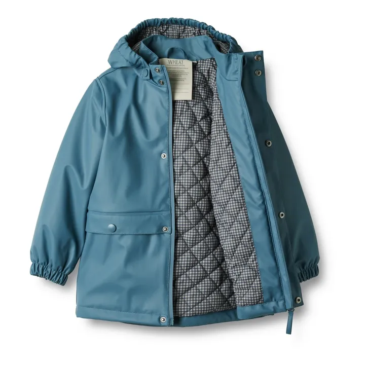 Wheat Parka Imperméable Aju Fibres Recyclées | Bleu