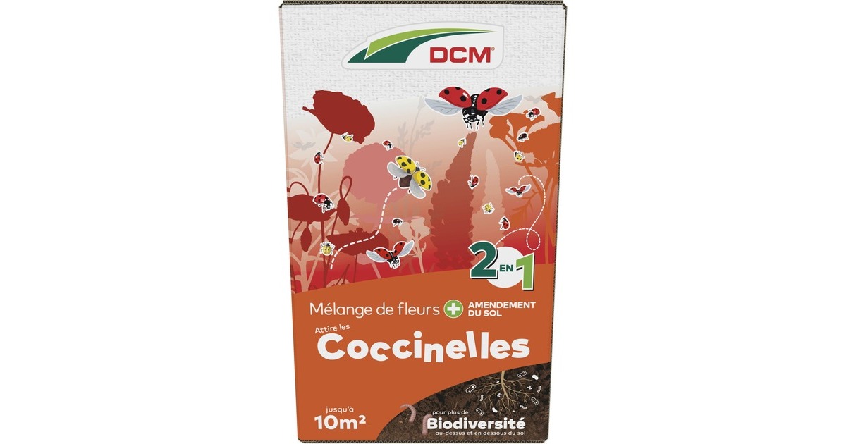 DCMBloemenmengsel Lieveheersbeestjes 0,520 kg zaden  (Tot 10 m²)