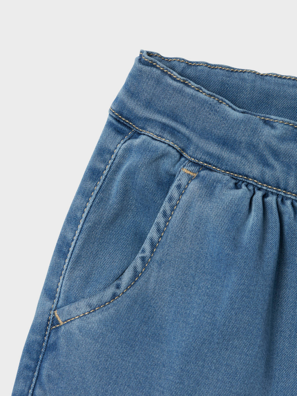 NAME IT wide leg jeans NMFBELLA medium blue denim