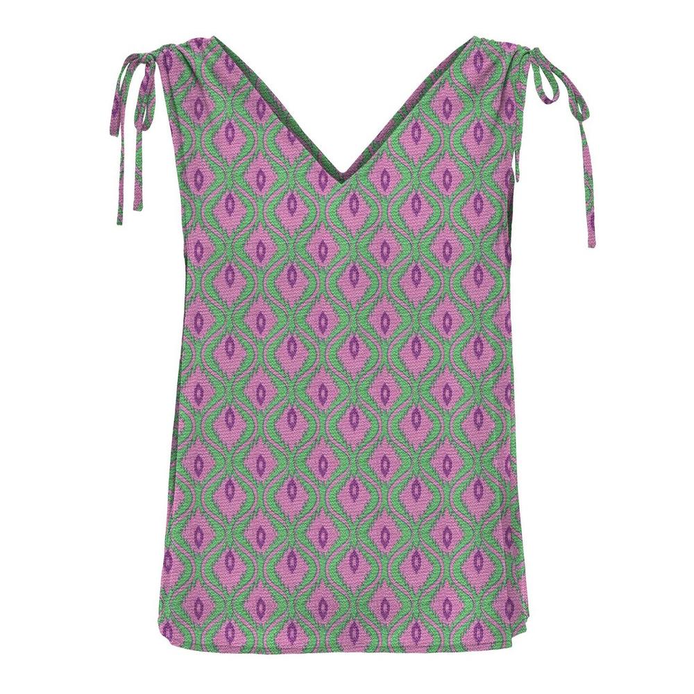 Only Top Vert Femme Only Ruching