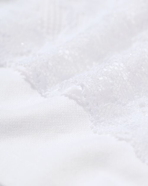 hipster femme en coton avec dentelle blanc