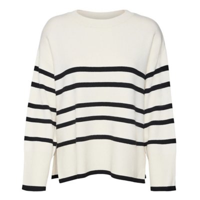 Pull femme Vmsaba O-Neck Stripe Ga VERO MODA
