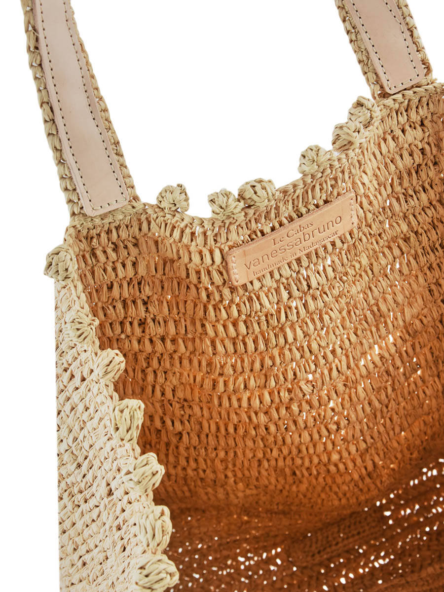 Sac Le Cabas Raphia pompon VANESSA BRUNO