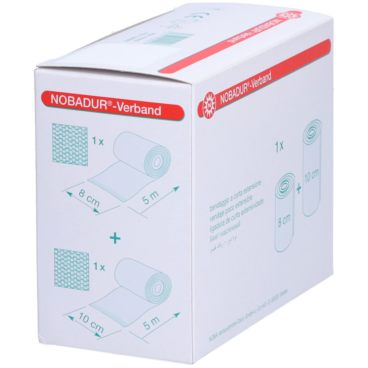 Nobamed® Nobadur®-Verband Kurzzugbinde