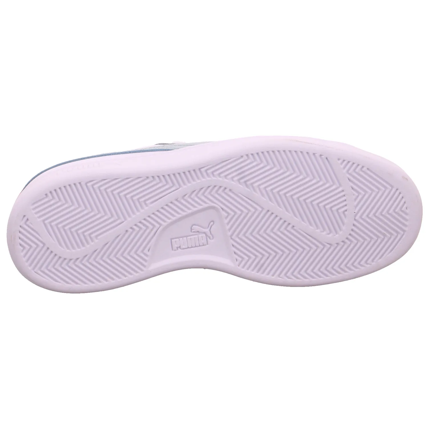 PUMA Kinder Sportschuh Weiss Leder