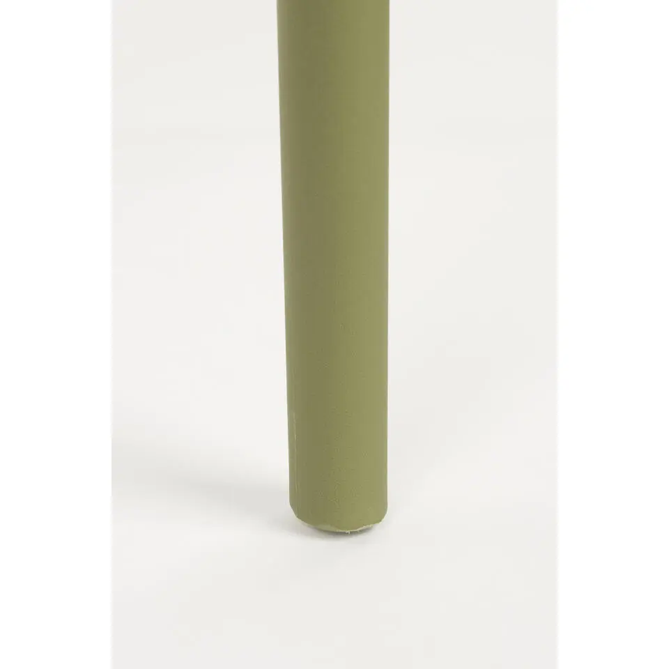 Tuinstoel Groen Kunststof - 53x46x80cm - Serra - Set van 4
