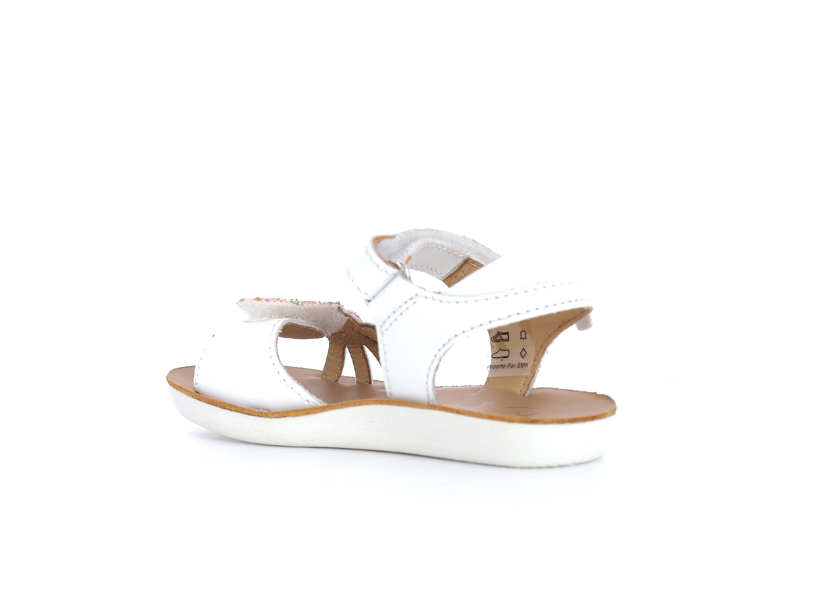 Shoopom-GOA MULTI Cuir Blanc multi
