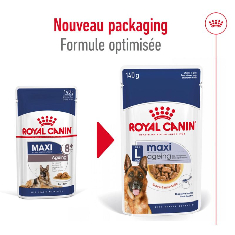 Royal Canin Maxi Ageing en sauce