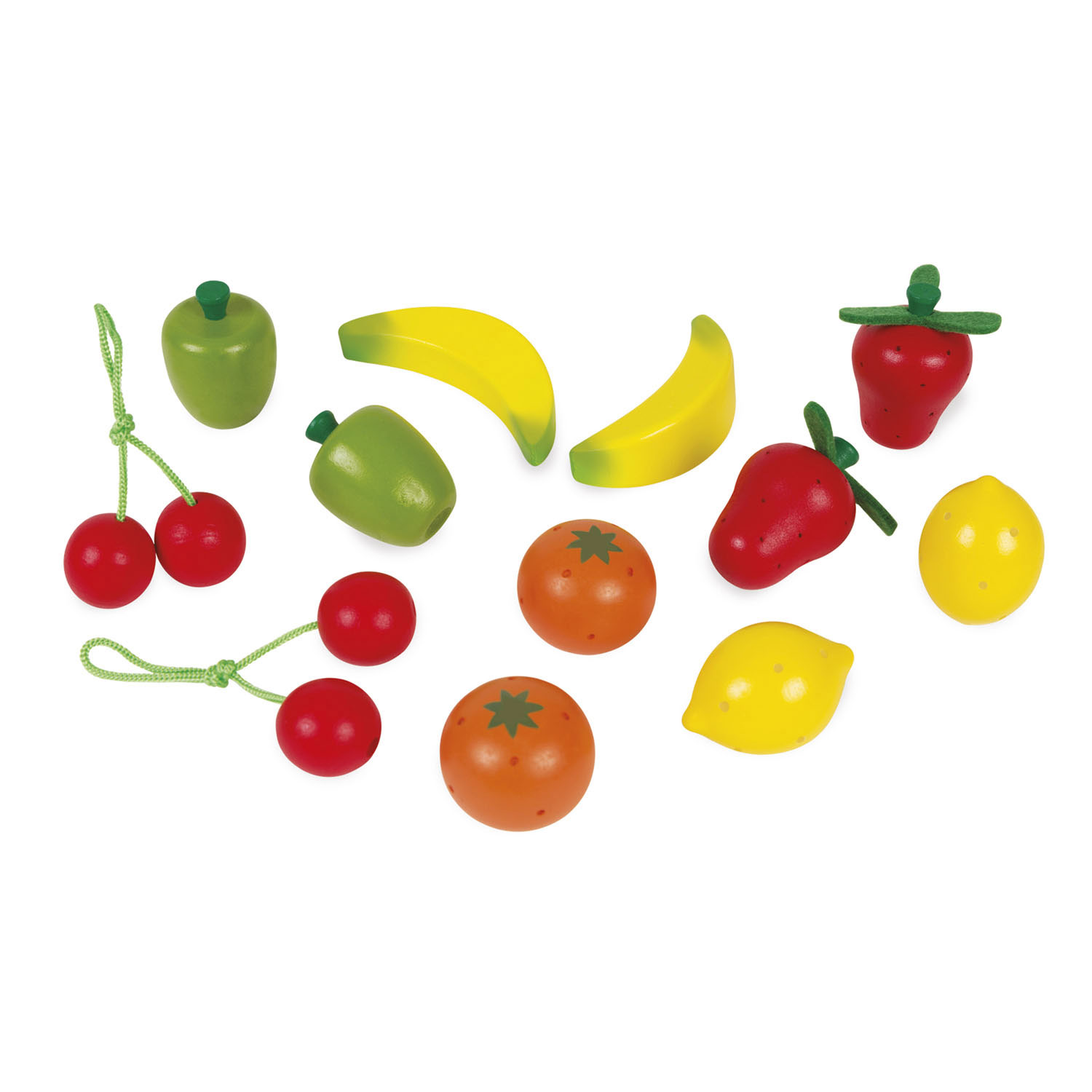 Janod Kistje met Fruit, 12dlg.