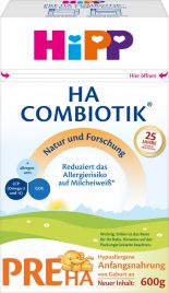 Hipp Combiotik hypoallergene zuigelingenmelk HA PRE melkpoeder (vanaf 0 maanden)