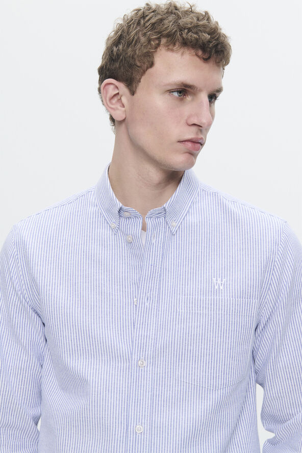 Wood Wood WWAdam Blue   white stripe