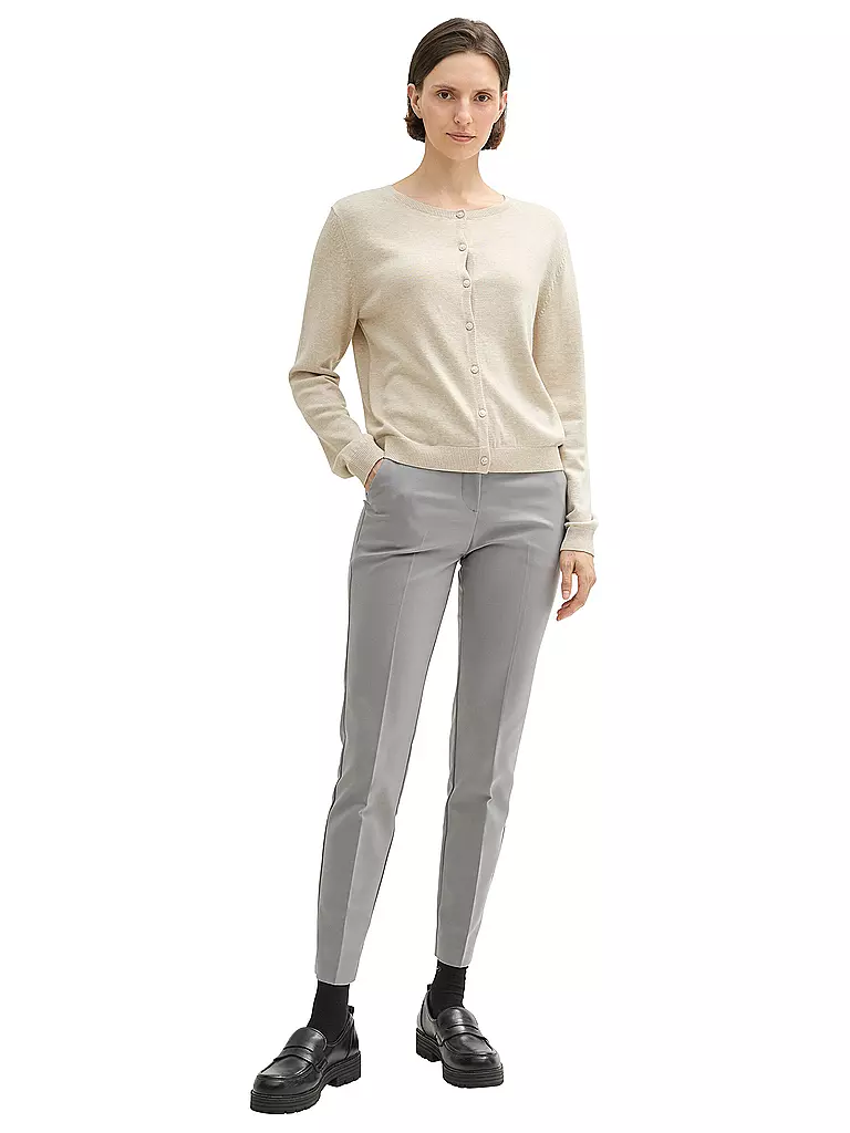 TOM TAILOR Strickjacke beige