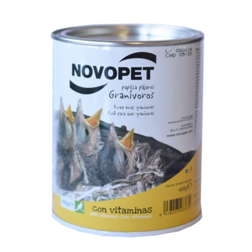Fórmula de reprodução Novopet para aves granívoras
