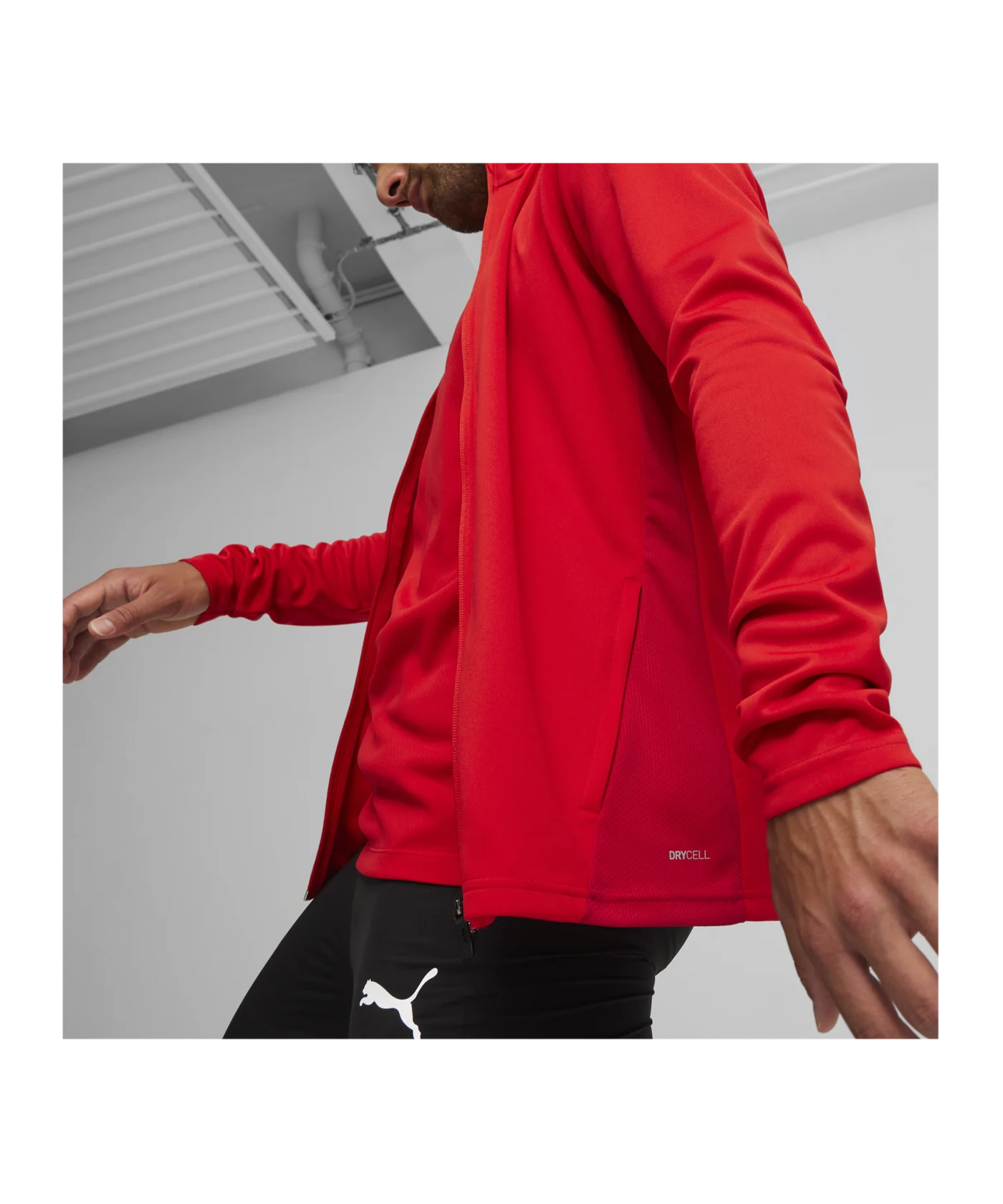 PUMA teamGOAL Trainingsjacke Rot F01