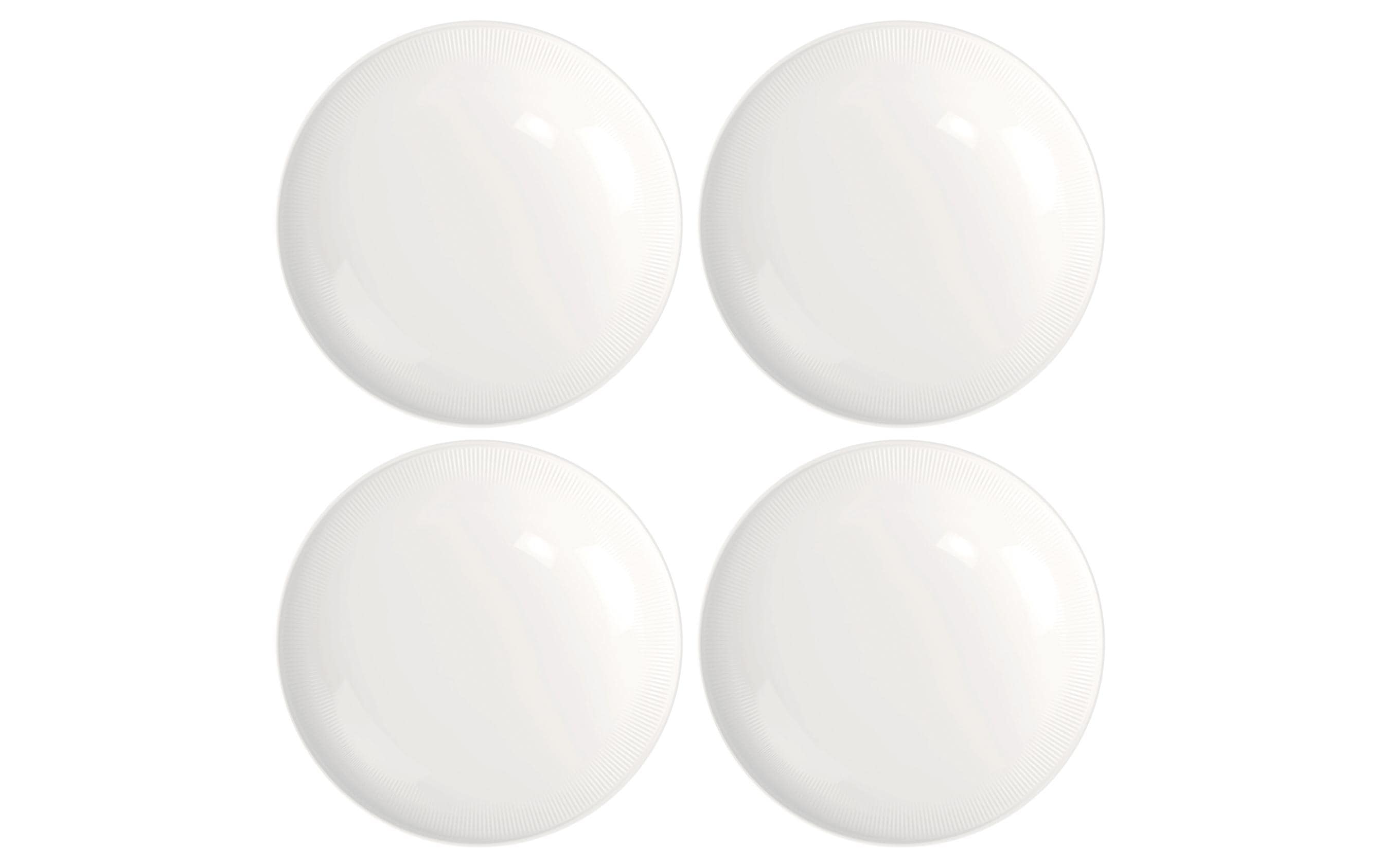 Schale Afina Ø 29 cm, 4 Stück, Weiss<br>Schalen-Set aus Porzellan