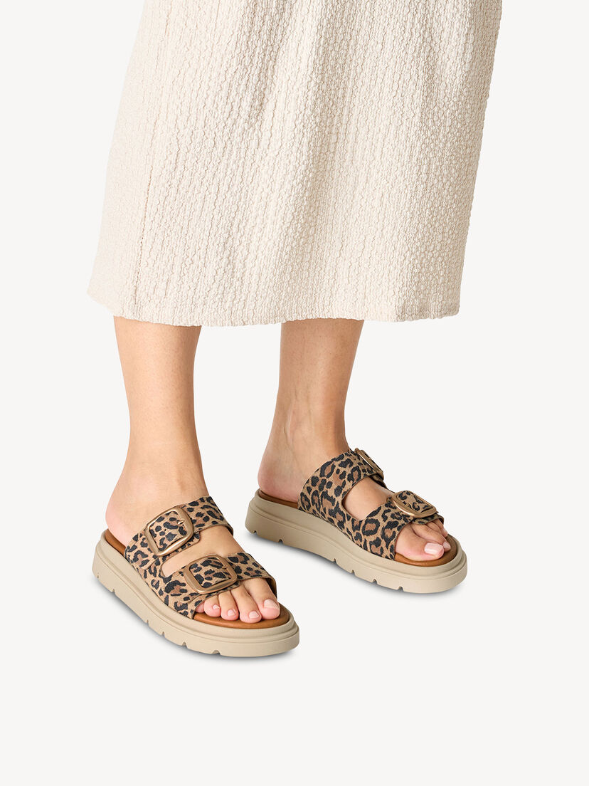 Leren Slipper - bruin