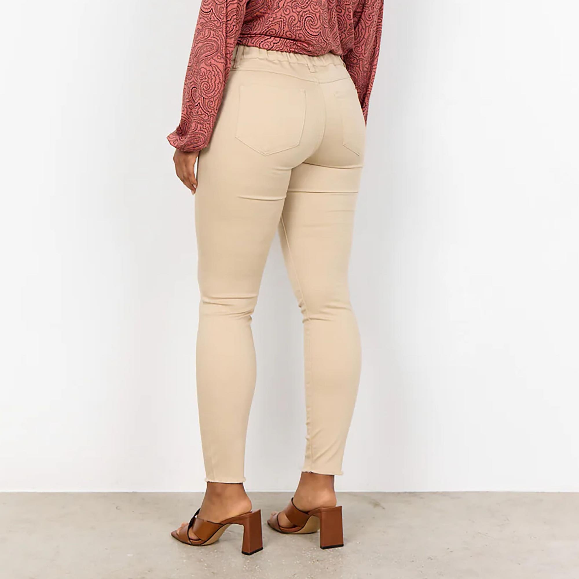 Pantalon Femme beige