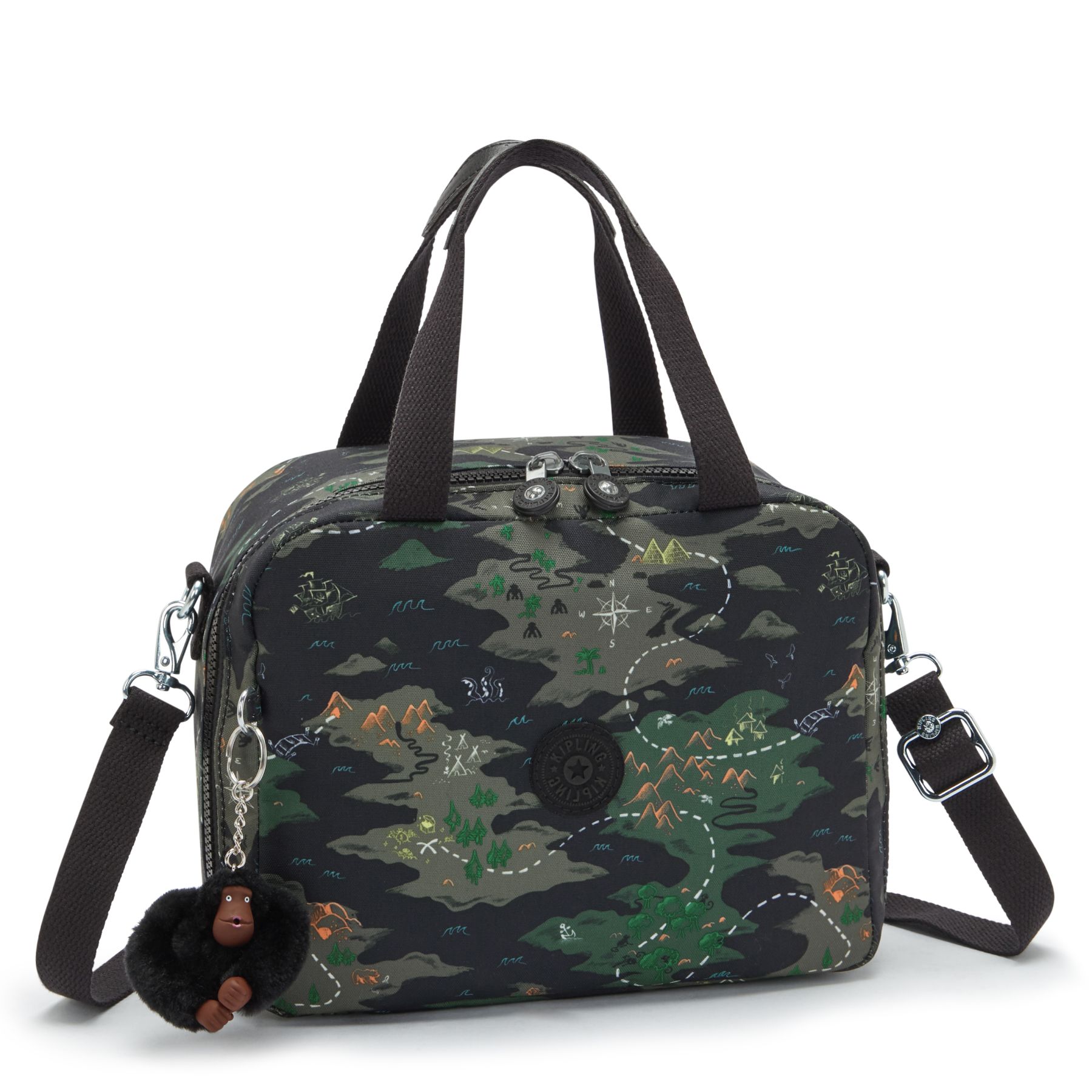 MIYO Sac repas moyen avec pochette de maintien pour trolley - Camo Treasure