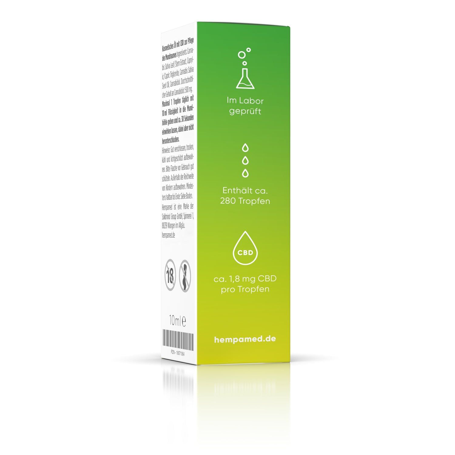 Hempamed 3x Premium CBD Öl 5 %