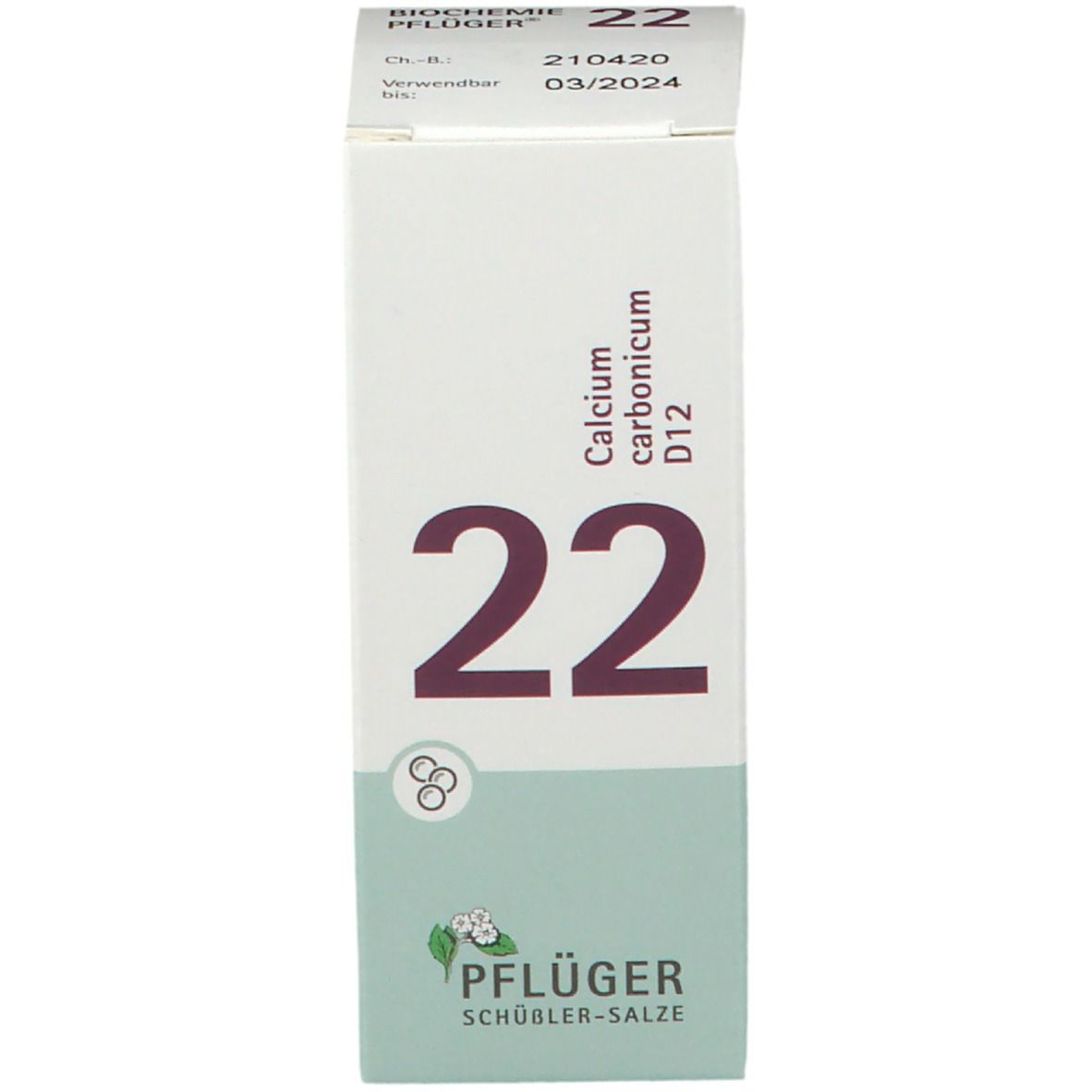 PFLÜGER Nr.22 Calcium Carbonicum D 12