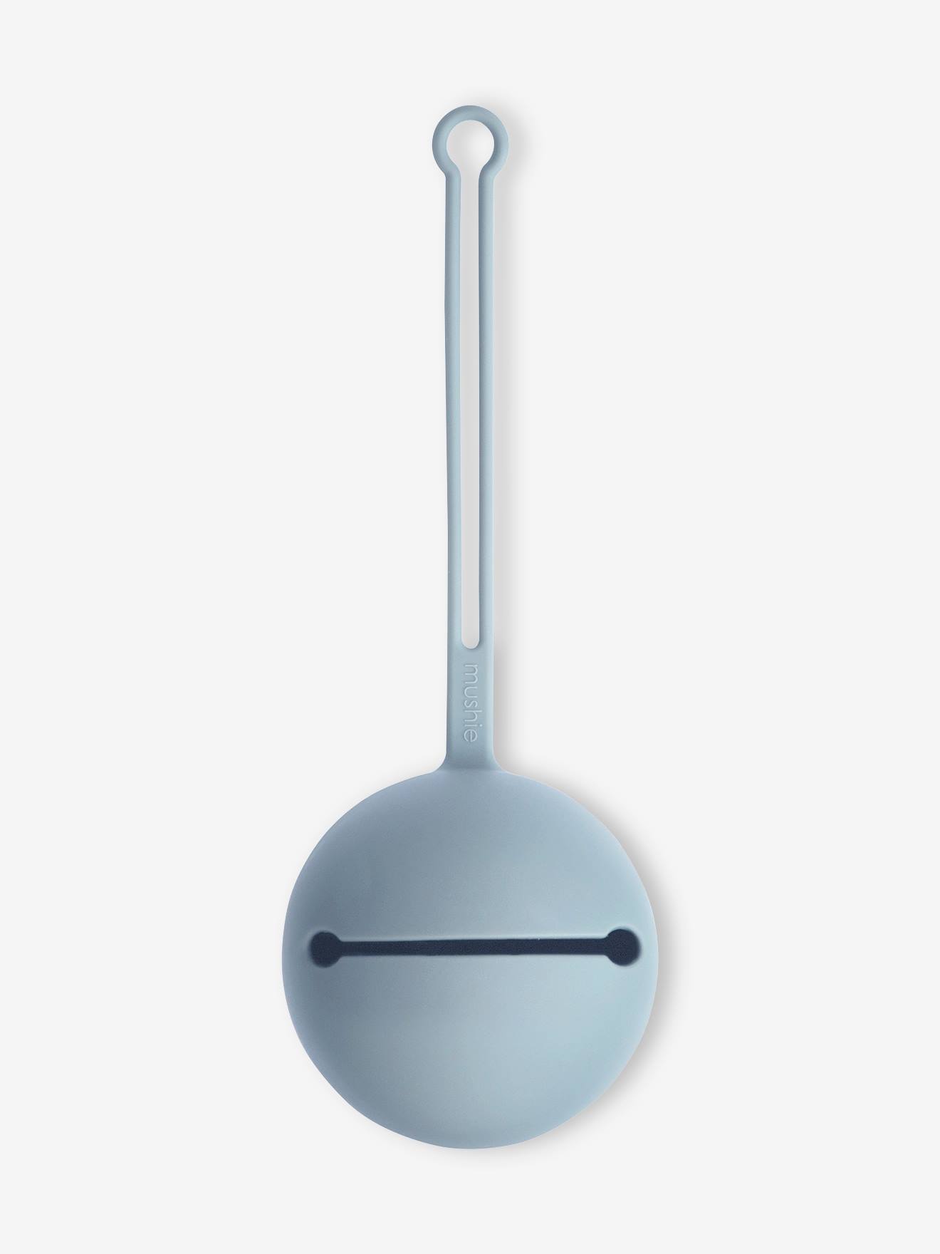 Clipe de chupeta de silicone cru MUSHIE