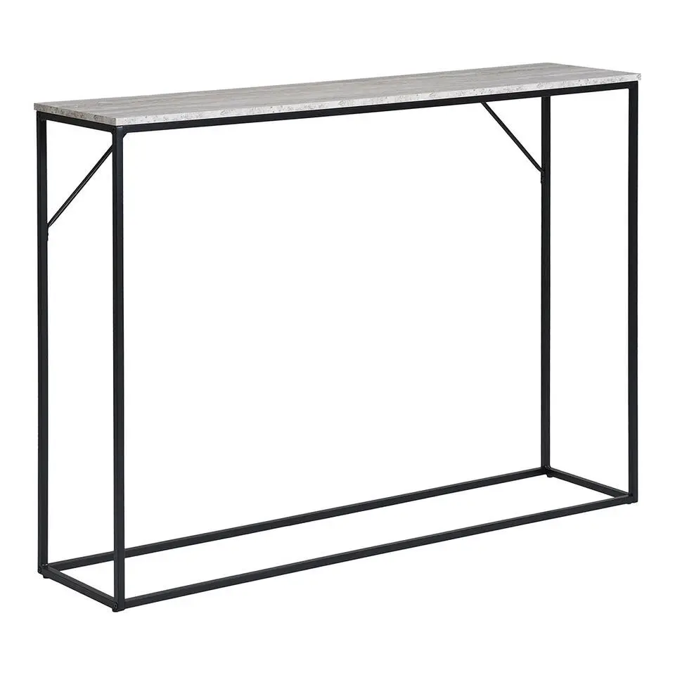 Hioshop Vita sidetable 1 plank travertin decor
