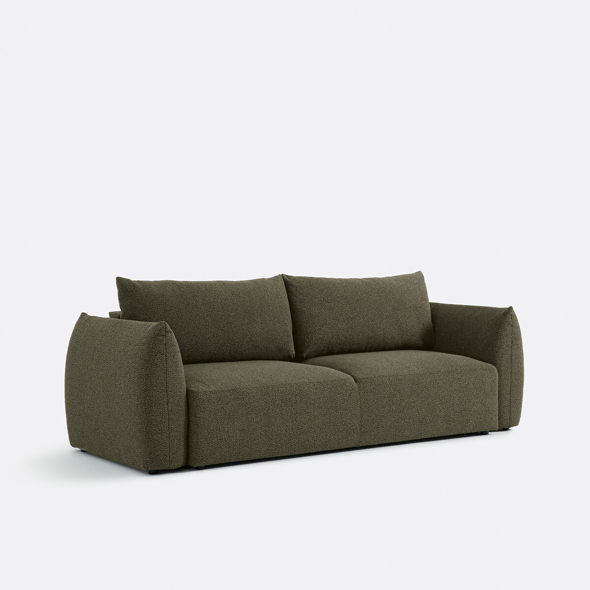 LA REDOUTE INTERIEURS<br>Sofá-cama de 3 lugares em tecido atoalhado fino, Edith