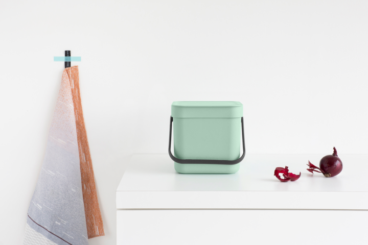 Sort & Go afvalemmer, 3 liter - Jade Green