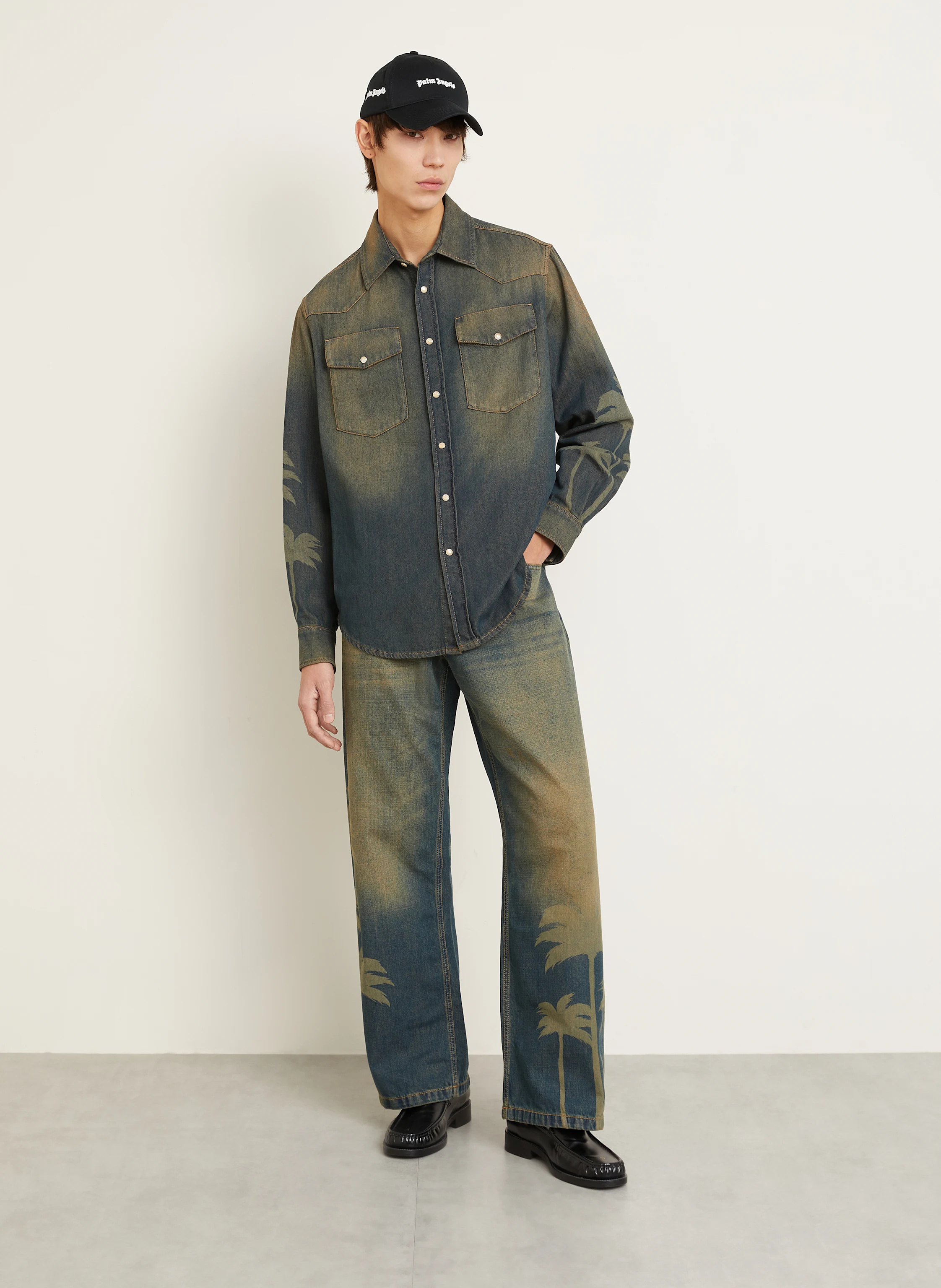 Palm Angels Jeanshemd