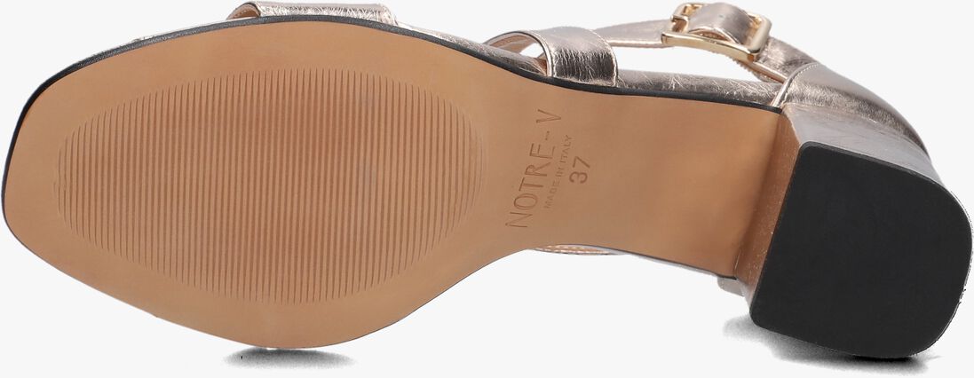 NOTRE-V gouden notre-v sandalen 16036