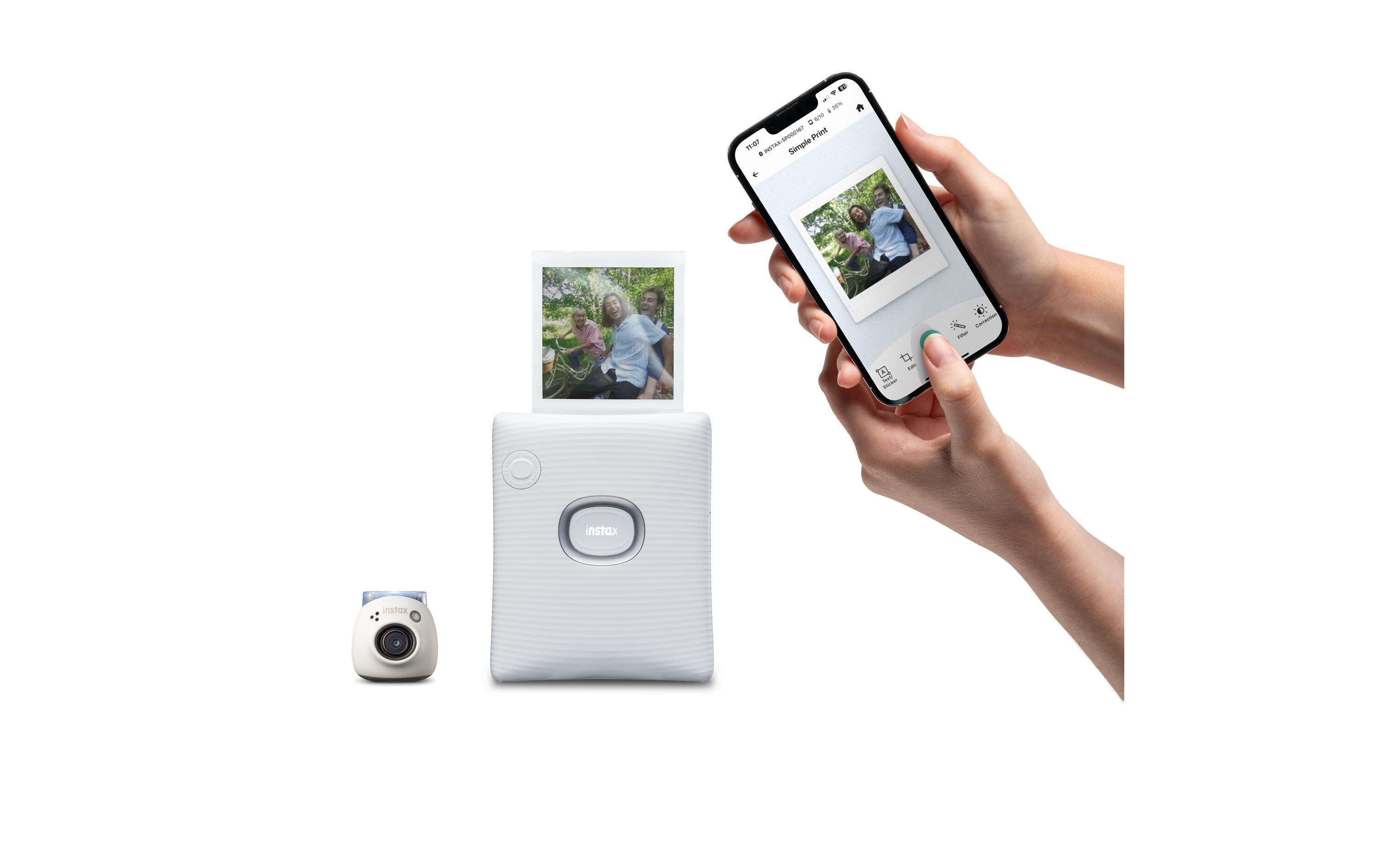 Fotokamera Instax Pal WeissDamit sich kleine Momente gross fühlen