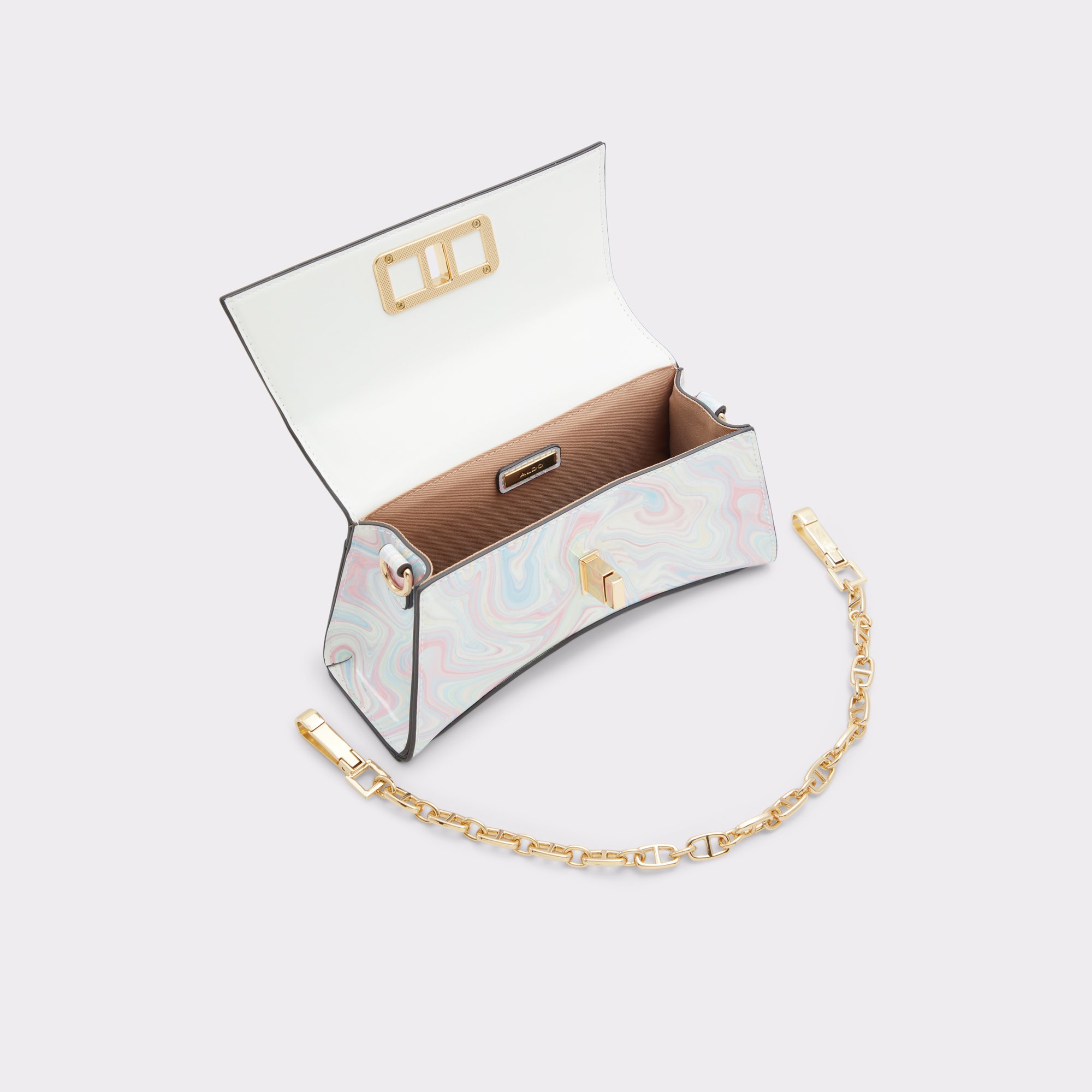 Landenassix Pastel Multi Women Top Handle Bags