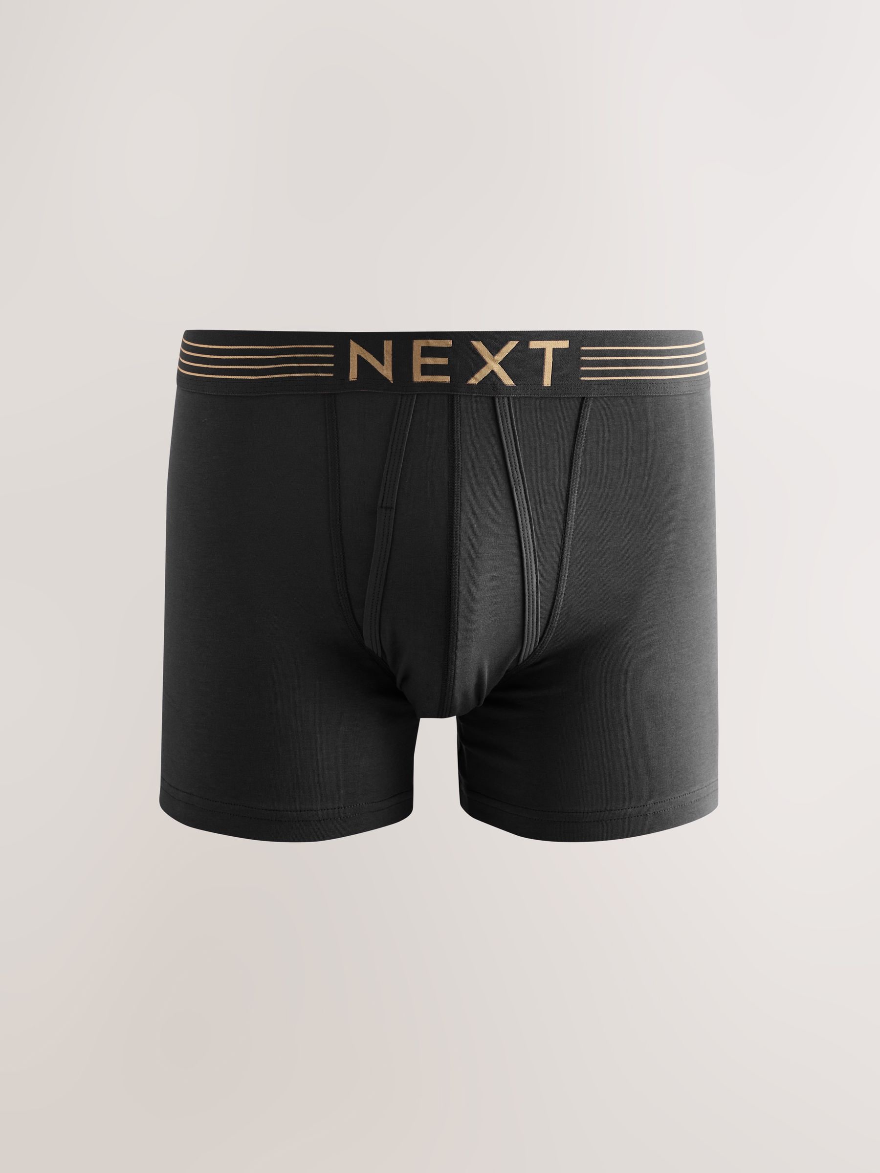 Rijke marineblauw/paars/oranje - Verpakking van 10 - Boxershorts met A-voorkant