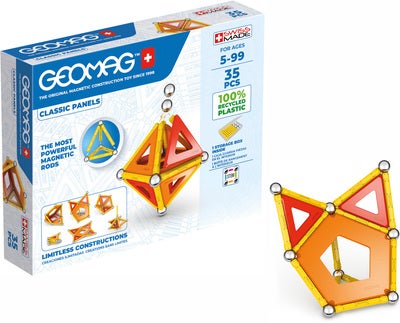 Geomag Classic Panels Byggesett 35 Deler