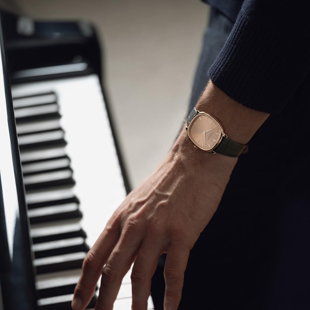 Raymond Weil Toccata Heritage Mechanical Rosé / Grau 38mm