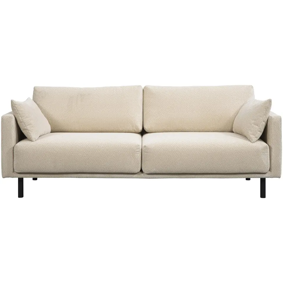 Bank Siem 3-zits - stof Egon - beige
