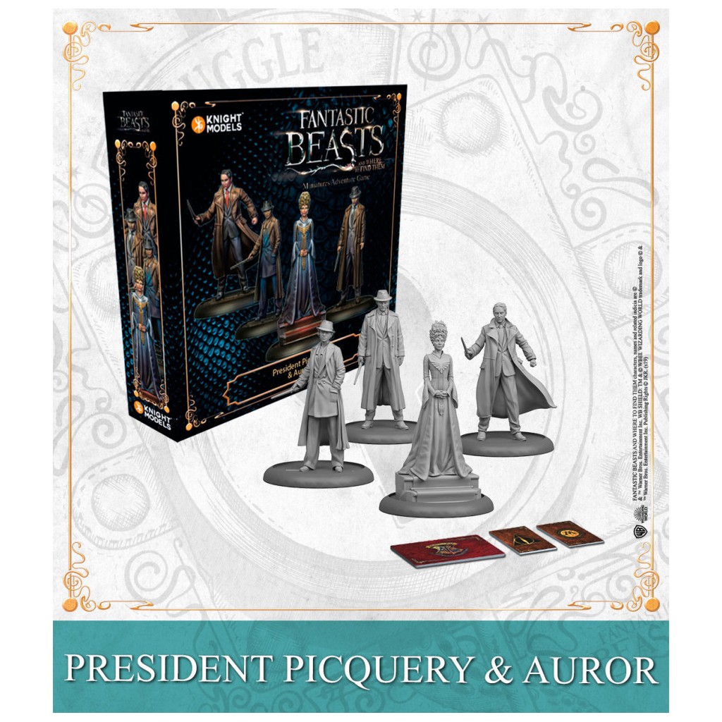 Harry Potter, Miniatures Adventure Game: President Picquery & Aurors