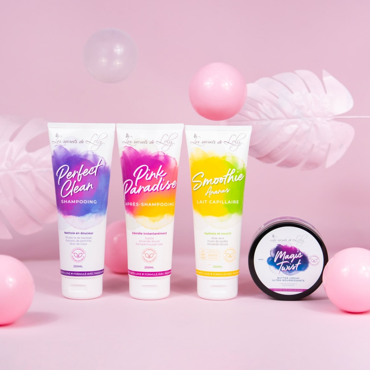 Les Secrets de Loly Pink Paradise Après-Shampooing Démêlant Instantané
